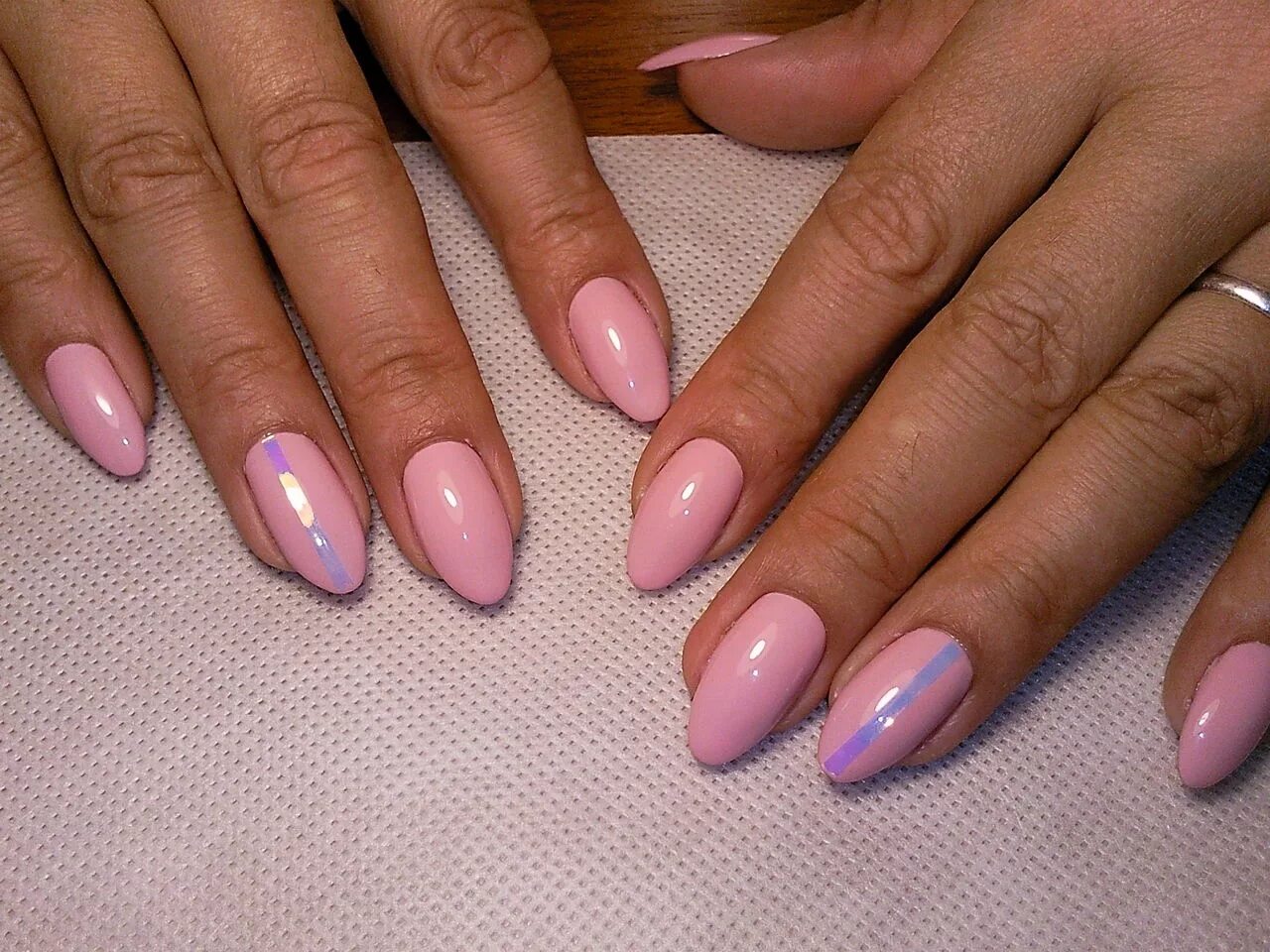 Наращивание френч. Гель для наращивания. Профессиональный маникюр. Коррекция нарощенных ногтей. Коррекция ногтей дизайн.