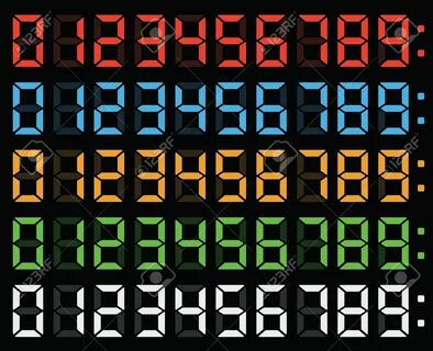 Display numbers
