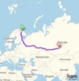 Красноярск ужур расстояние