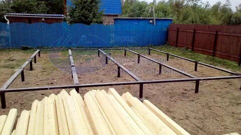 Сваи под баню