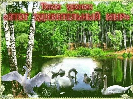 С добрым утром мерцающие картинки с природой
