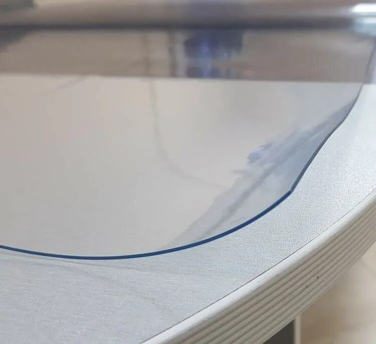 Гибкое стекло на стену. Прозрачная скатерть "мягкое стекло 3в1". Прозрачная скатерть "мягкое стекло 3в1". 0 мм. Скатерть прозрачная"жидкое стекло" (80*120см.