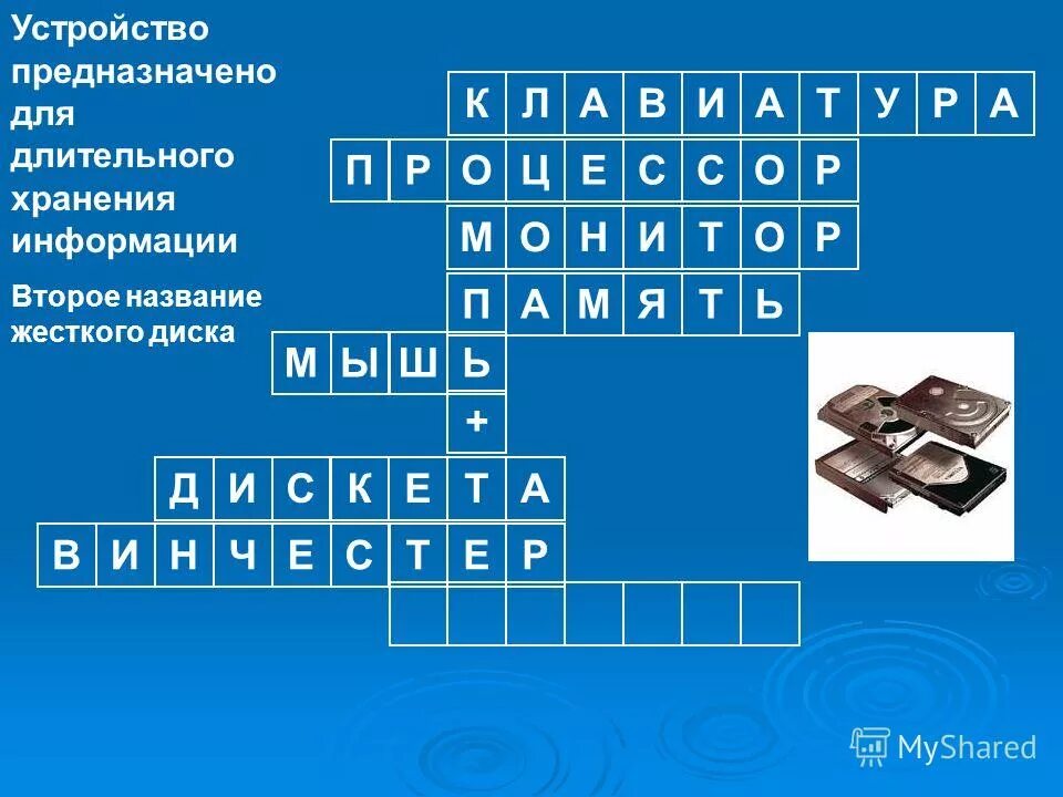 Ввод информации вопросы. Устройство хранения программ и банных. Устройство храненияпрограм и данных. Кроссворд устройство компьютера. Устройство хранения программ и данных в компьютере.