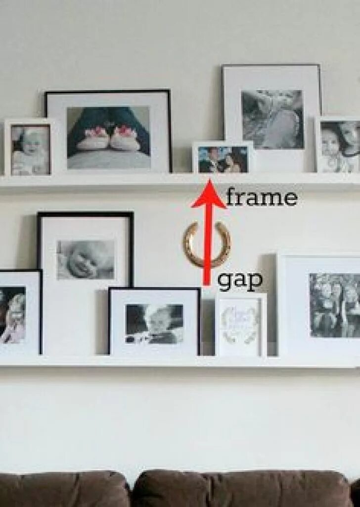 Frame gap