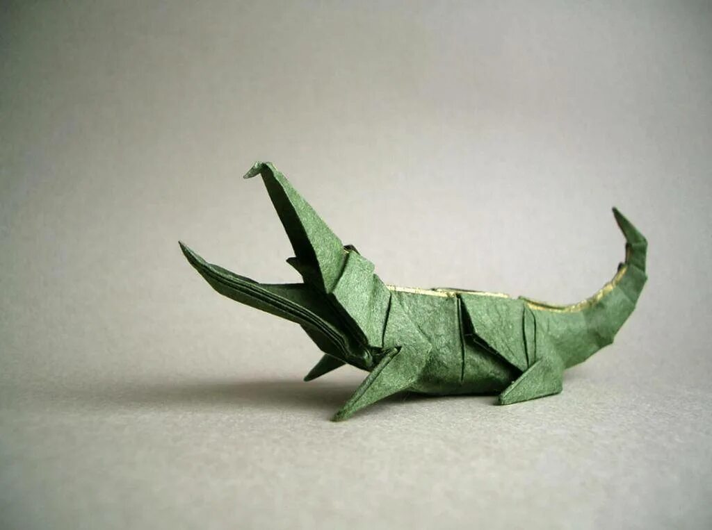 Ящерица из бумаги. Оригами. Оригами крокодил. Оригами сложные. Оригами крокодильчика.