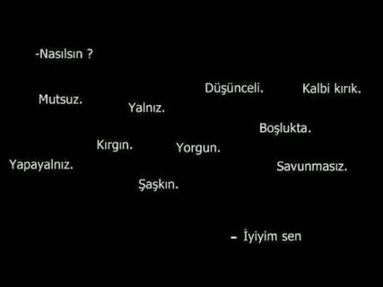 Sen nasilsin