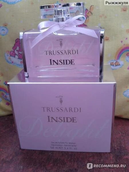 Inside delight. Труссарди инсайд делайт. trussardi inside delight. trussardi inside delight trussardi. парфюм женский труссарди инсайд 100мл.