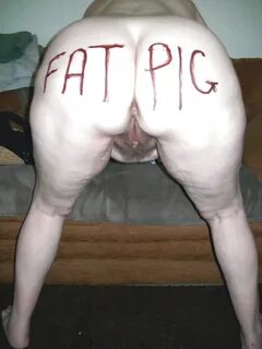 Fat Ugly Pig Whore.