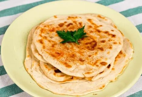 Простые лепешки с начинкой