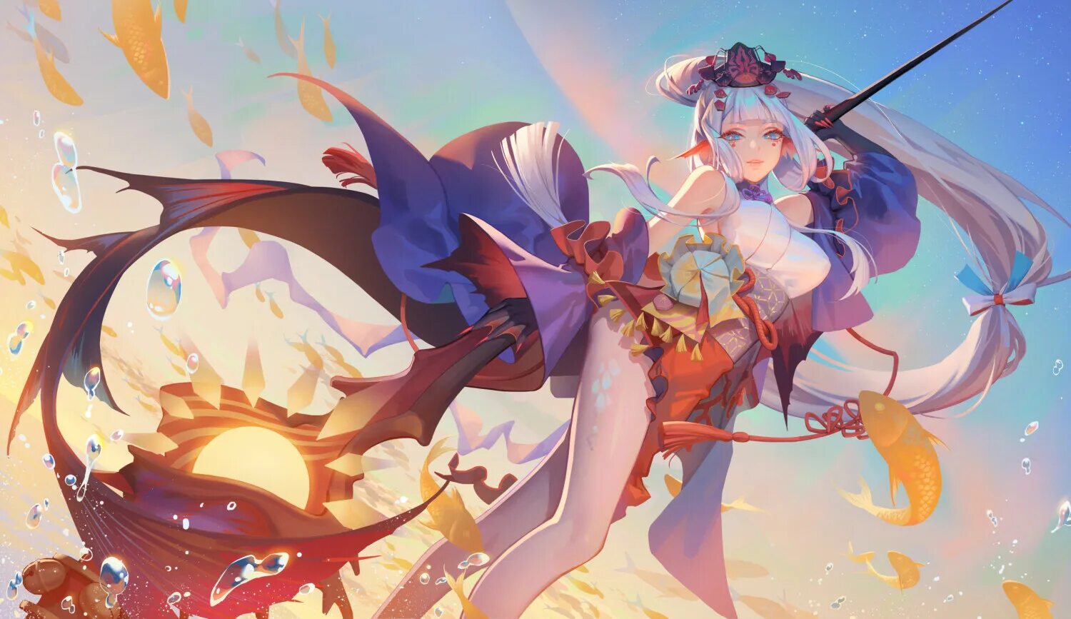 Onmyouji arena на пк. Onmyouji Senhime. Senhime Onmyoji. Senhime Онмеджи. Тайшакутен Onmyoji.