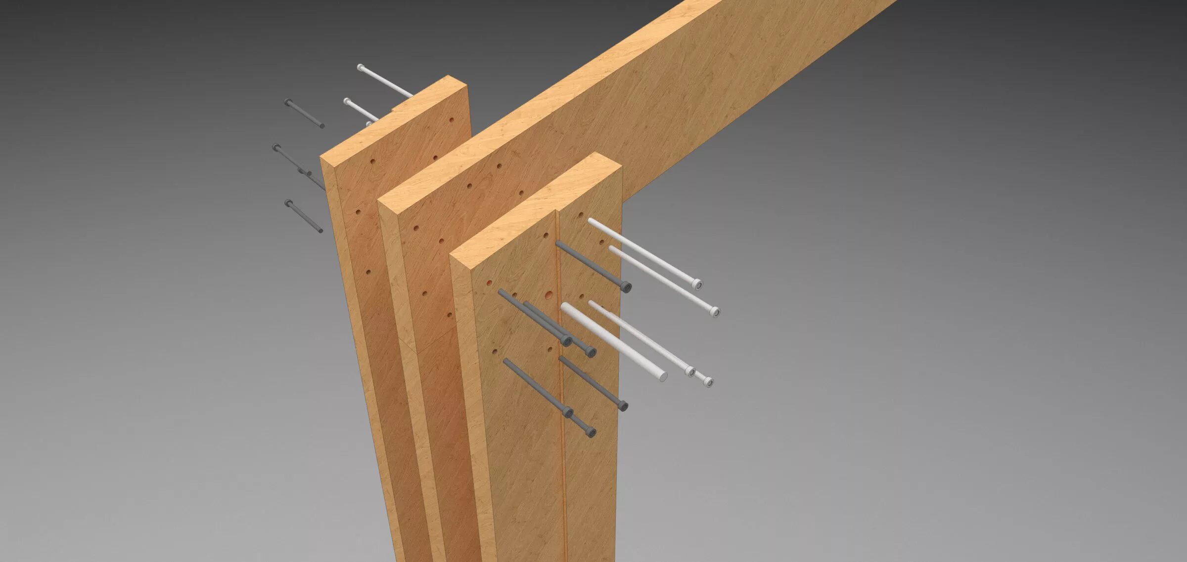 Frame beams. Frame beams