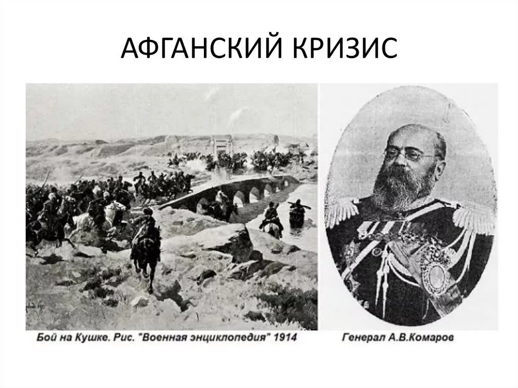 Конфликт на Кушке 1885.