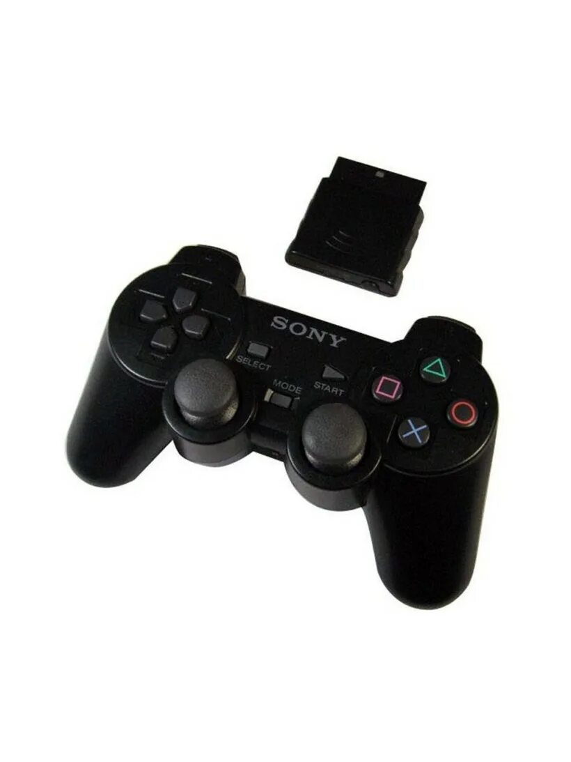 2 беспроводных джойстика. Dualshock 2 Wireless 2.4g. Ps2 Wireless Controller. Джойстик ps2. Беспроводной джойстик для ps2.