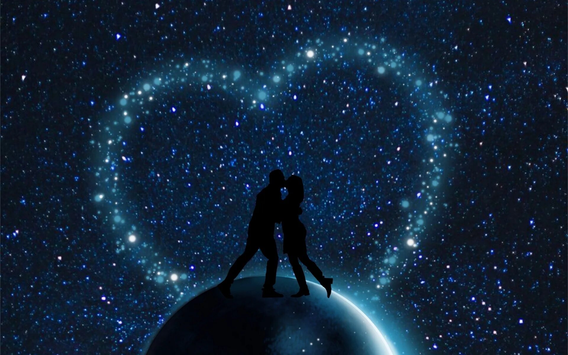 Затерявшая в звездах. Двое под звездами. Космос любовь. Пара на фоне звездного неба. Вселенная и любовь.