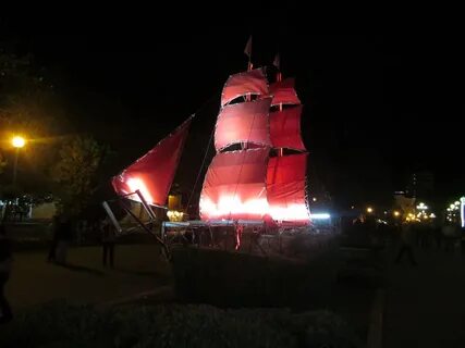 Алые паруса анапа