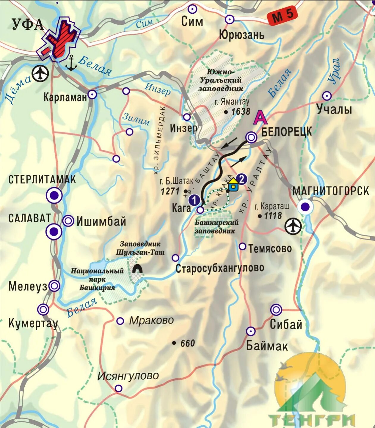 Белорецк сколько. Уфа Старосубхангулово маршрут. Южно Уральский заповедник границы. Заповедники Башкирии на карте. Старосубхангулово на карте.