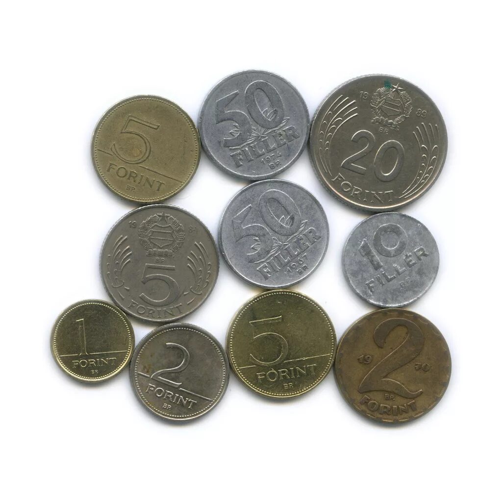 Купить регулярные монеты. Монеты Венгрии. Венгерские старинные монеты. Венгерская Монетка. Монеты Венгрии современные.