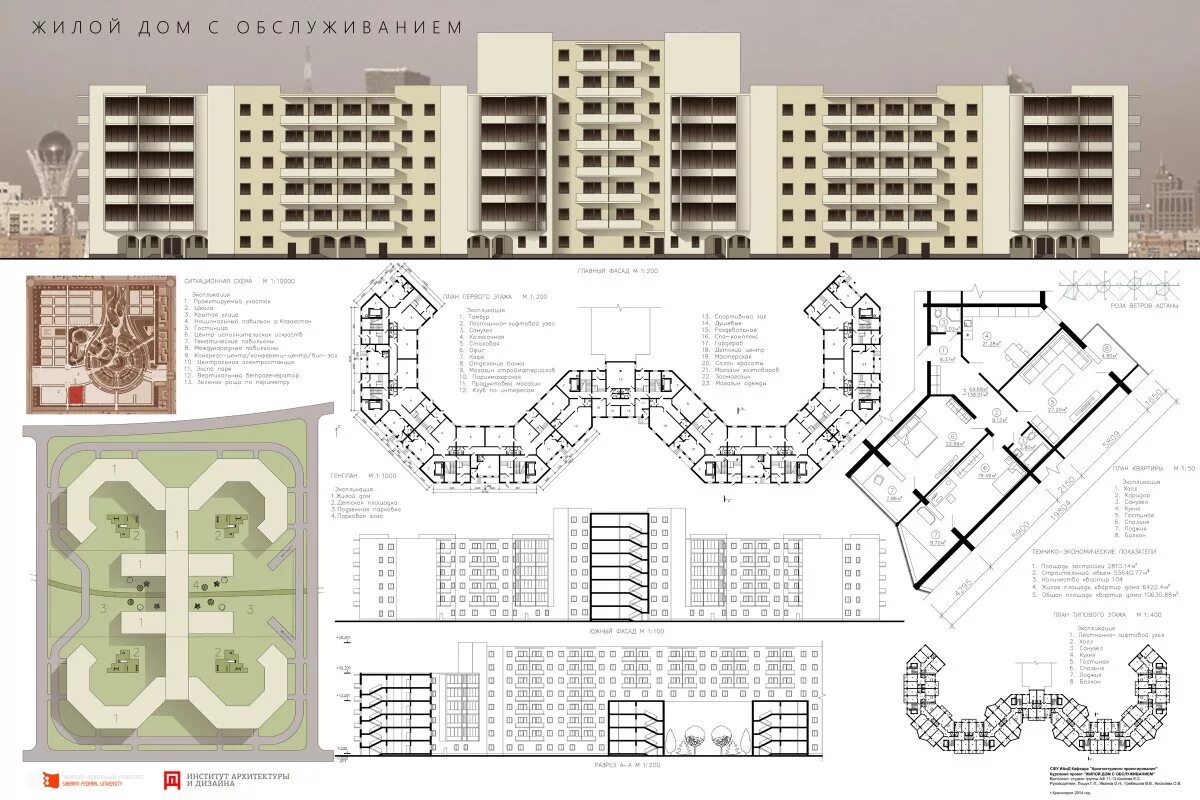 генплан многоэтажного жилого дома. многоэтажный жилой комплекс план. проект многоэтажного жилого дома с обслуживанием. секционный дом проект. дипломный архитектурный проект мфжк.