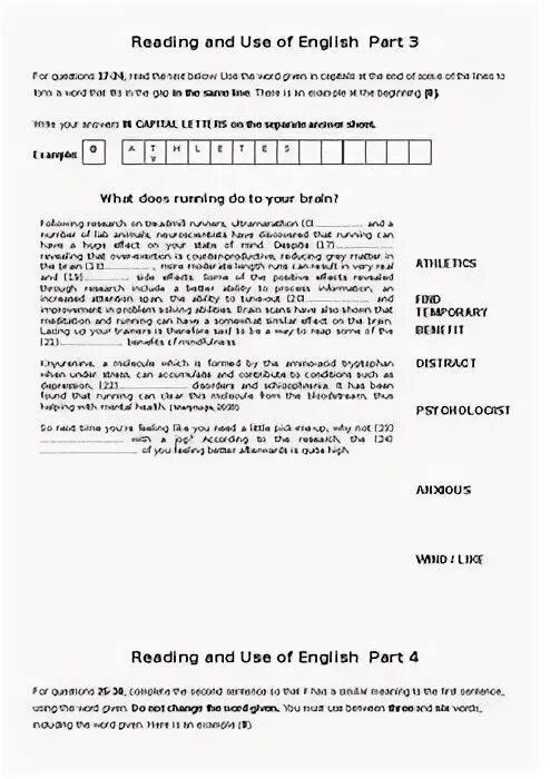 Cae use of english. Test 2 exam practice reading and use of english part 1. cae use of english тест с ответами. advanced reading and use of english part 1 ответы.