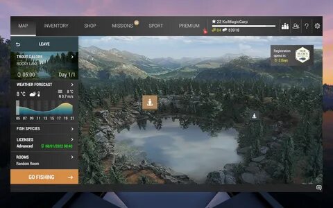 Fishing planet рокки