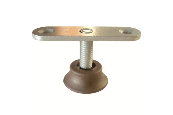 70 для 16дсп. М8 белый. Z2. Опора врезная регулируемая под дсп 16 мм. Подпятник опора м8.