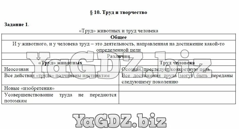 Труд животных и труд человека общее и различия. Труд свободного человека. Труд человека и животных таблица. Труд свободного человека и раба общее и различия.