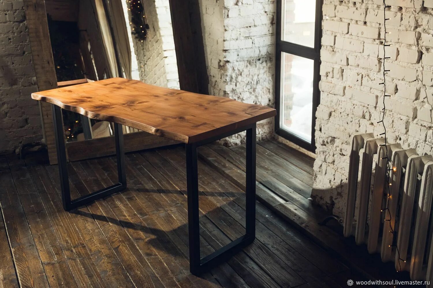 Стол стиль лофт (металл и дуб). Стол лофт из слэба. Стол кухонный из слэба в стиле лофт. Деревянный стол в стиле лофт. Столы лофт из дерева.