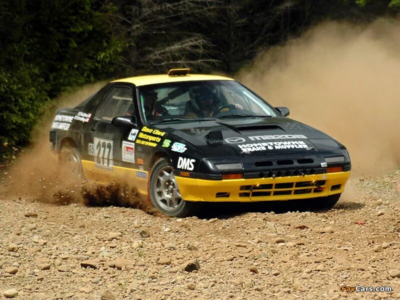 Ралли 7. Mazda rx7 FC Rally. Mazda RX-7 Rally. Mazda rx7 1987. Раллийная Mazda RX-7.
