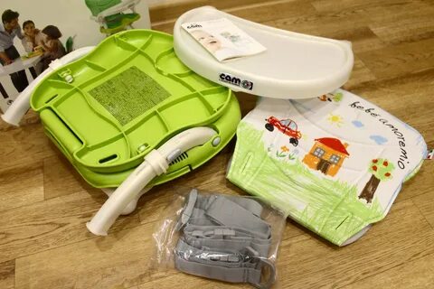 Обзор на Стульчик для кормления CAM Smarty Pop, цвет 222 Bebe amore mio. 