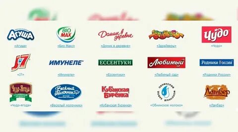 Торговые названия продуктов