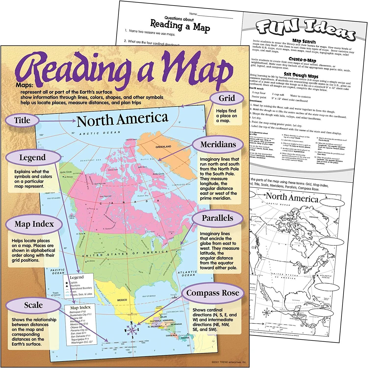 Learning maps. Reading Maps. Reading,on Map.