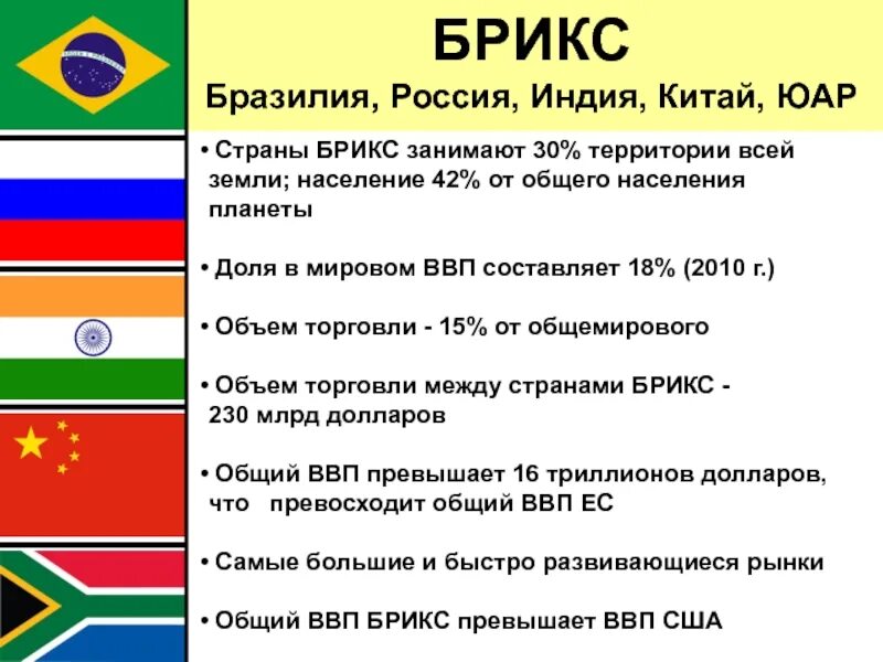 Союз россии бразилии китая индии