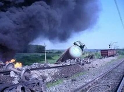 Столкновение поездов в ульяновской