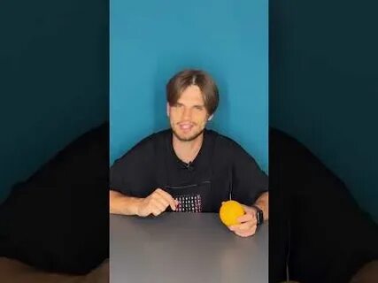 Фокус с мандарином и бенгальским