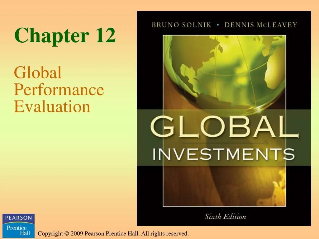 Global performance. Global bond. o&#039;ltra solnik.
