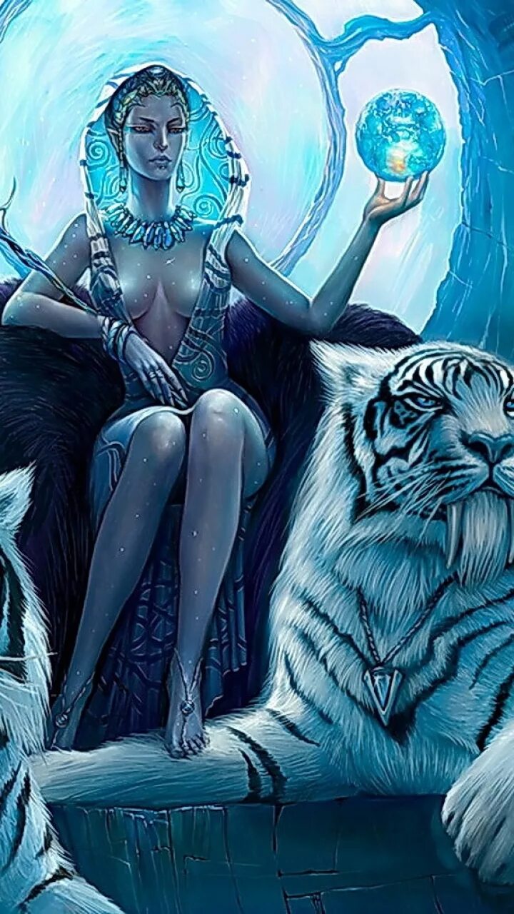 Моя королева тигрица богиня царица. Тигр и девушка. королева с тигром. сидит на тигре фэнтези.