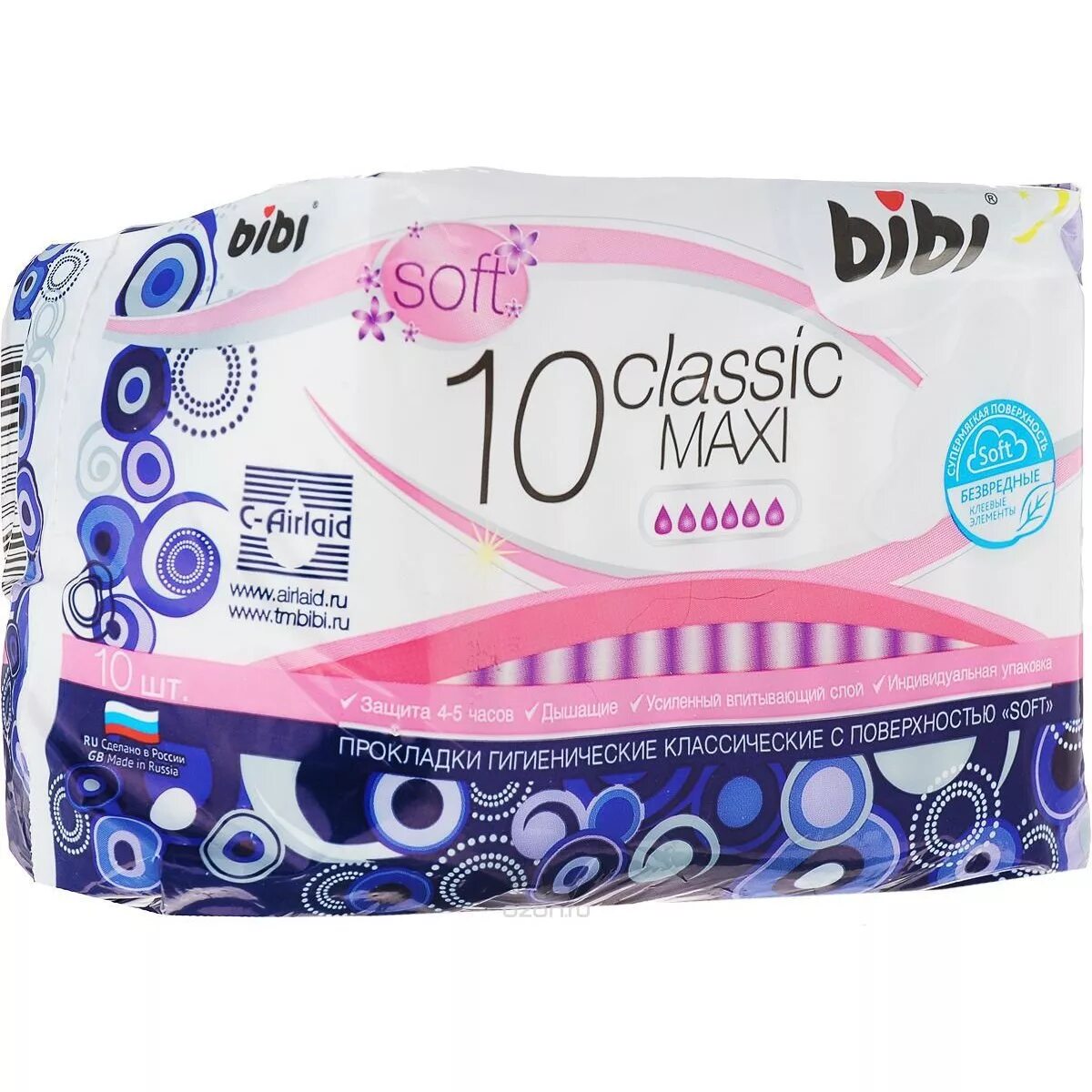 Купить прокладки владивосток. Прокладки гигиенические Bibi Classic Maxi Soft 10шт. Bibi Classic Maxi Soft, 10. Прокладки Bibi, Classic Dry, Maxi, гигиенические, 10шт. Bibi Классик макси софт 10шт.