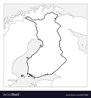 Финляндия контур страны