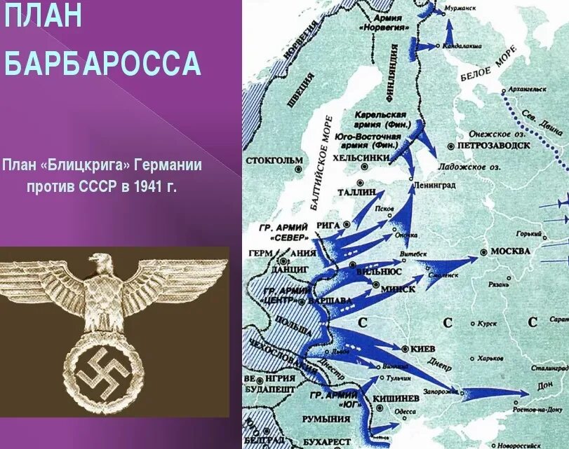 Нападение германии на ссср 1941. Схема нападения Германии на СССР В 1941. План нападения фашистской Германии. Карта нападения Германии 1941. Карта плана Барбаросса 1941.