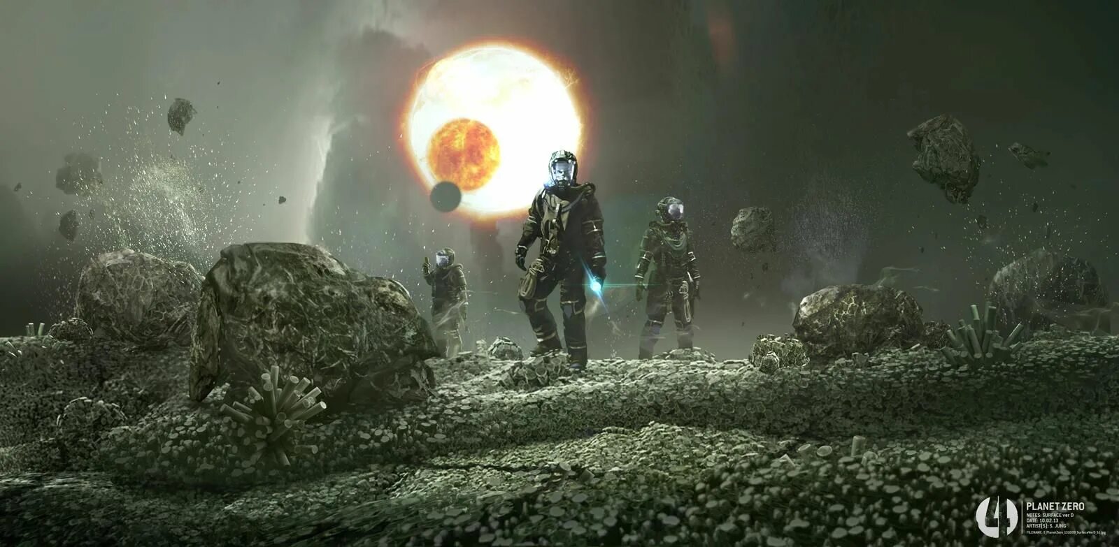 Planet zero. Фантастическая четверка планета. планета зеро. планета null. planet zero art.
