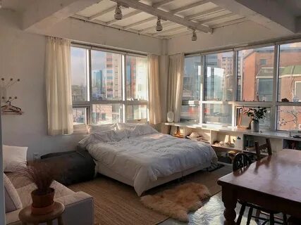 A one room apartment will suffice