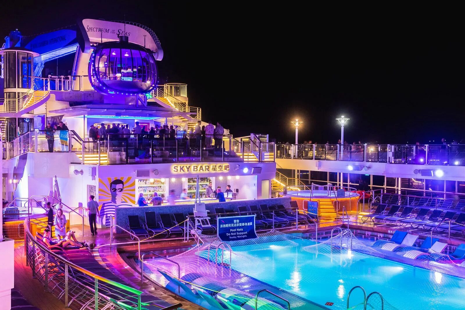 Лайнер spectrum of the seas. Лайнер spectrum of the seas
