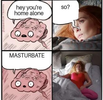 Home alone masturbate