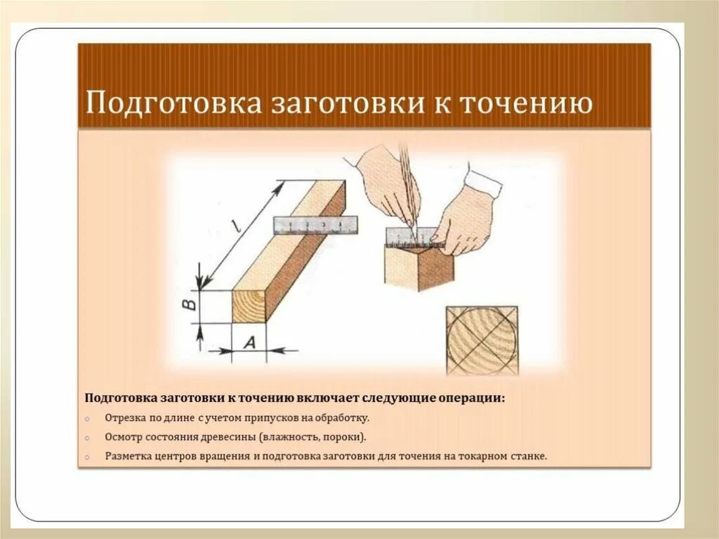 Прежде чем установить заготовку