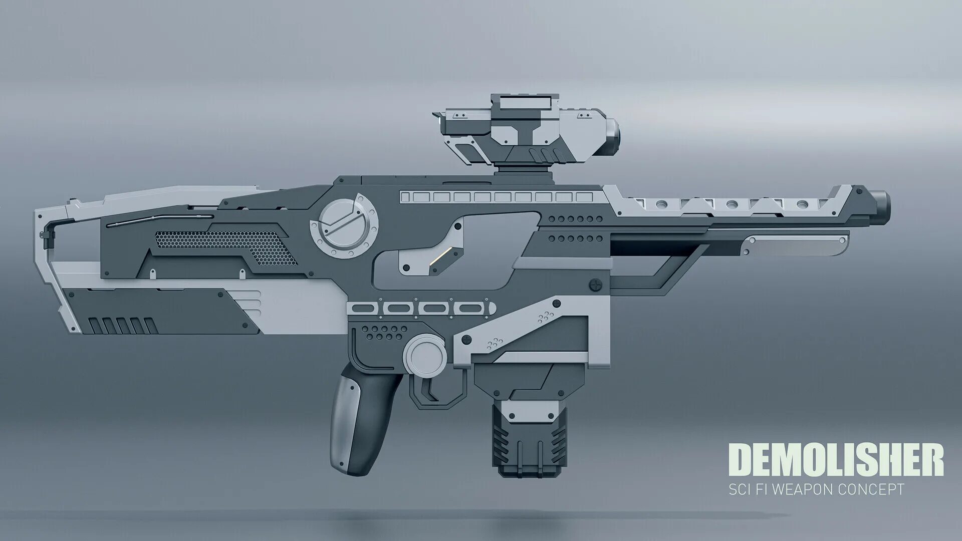 Sci fi blender. Sci-fi блендер. референс оружия для blender.