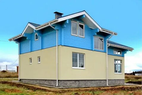 Краски для каркасного дома