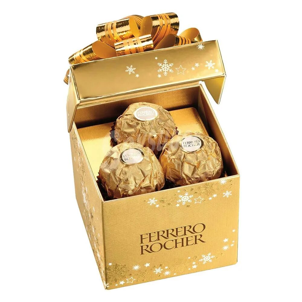 Ферреро роше сколько конфет. Конфеты Ferrero Rocher 75 гр. Конфеты Ферреро Роше 75г. Набор конфет Ferrero Rocher 75г. Ferrero Rocher кубик.