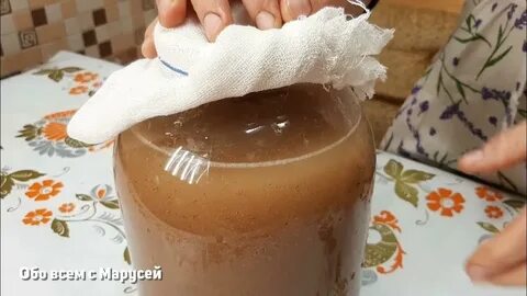 Квас из ржаной муки
