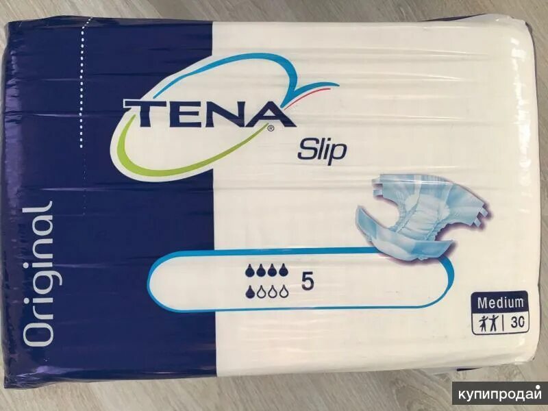 Подгузники slip basic. Подгузники tena basic slip medium 30 шт. tena basic slip подгузники двзрослых 30 шт.