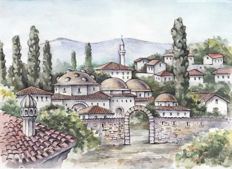 Ханский дворец. Шор джами карасубазар. Карасубазар армянская церковь. Карасубазар. Таш хан белогорск.